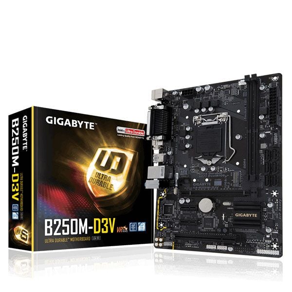 Mainboard  Gigabyte GA-B250M-D3V Socket 1151
