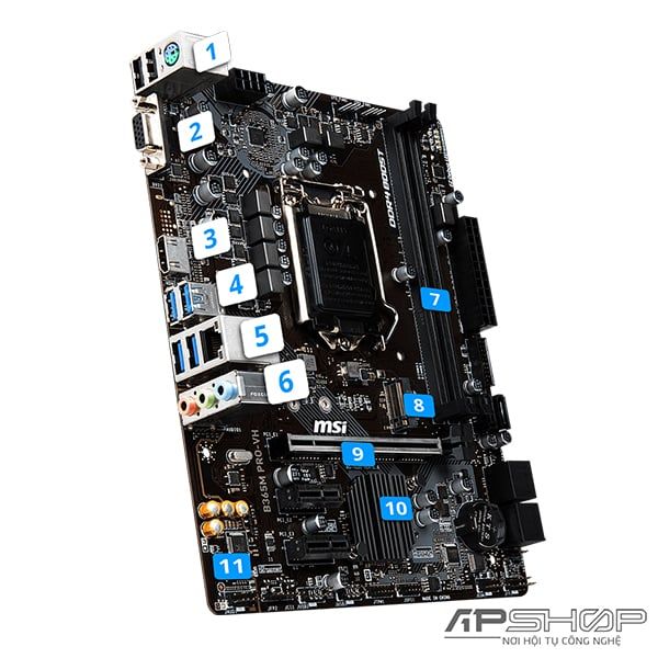 Mainboard MSI B365M PRO-VH