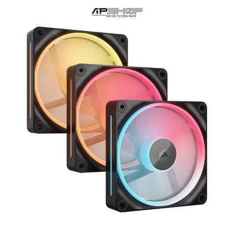 Bộ 3 quạt máy tính Corsair iCUE LINK LX120-R RGB