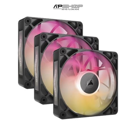 Bộ 3 quạt máy tính Corsair iCUE LINK RX120 RGB MAX