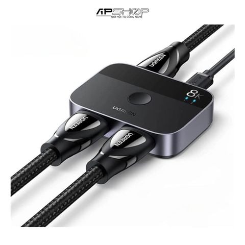 Bộ Gộp HDMI 2.1 8K60Hz 2 In 1 Out Ugreen 90385