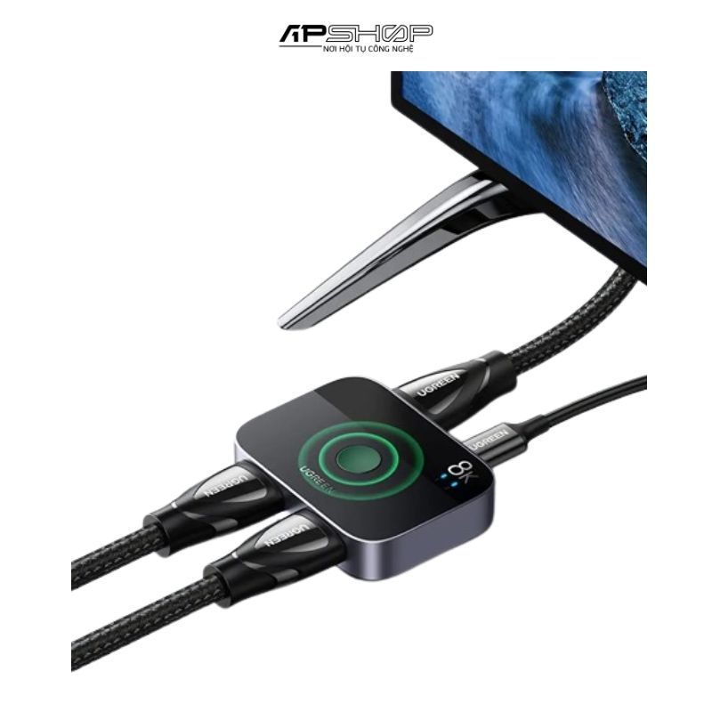 Bộ Gộp HDMI 2.1 8K60Hz 2 In 1 Out Ugreen 90385