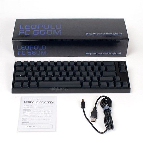 Bàn phím Leopold FC660M Black Case