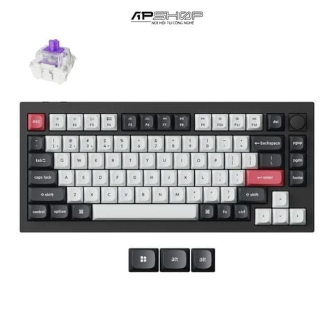Bàn phím Keychron Q1H Black