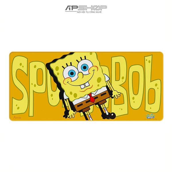 Bàn di chuột AKKO SpongeBob 900x400x4 mm | Chính hãng