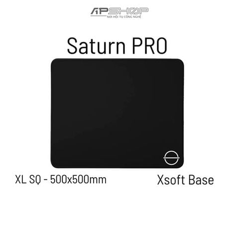Bàn di chuột Lethal Gaming Gear Saturn Pro Black | Chính hãng