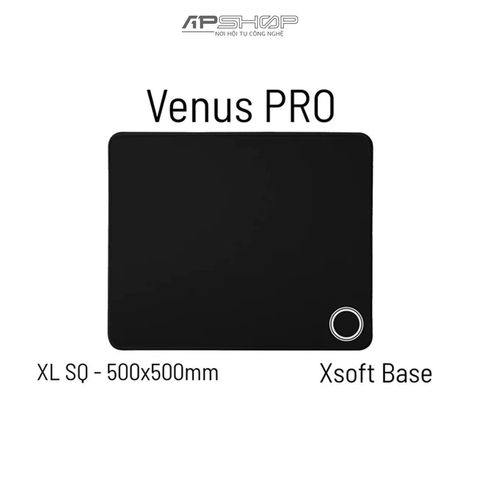Bàn di chuột Lethal Gaming Gear Venus Pro Black | Chính hãng