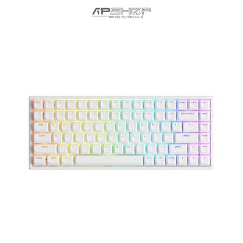 Bàn phím AKKO 3084 V2 White RGB Hotswap | Chính hãng