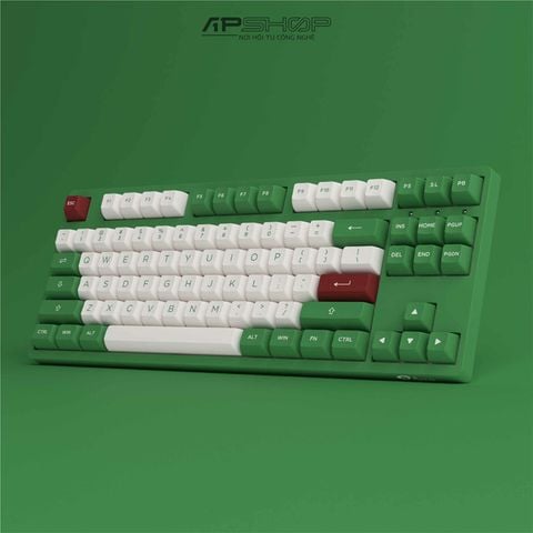Bàn phím AKKO 3087 RF Matcha Red Bean 2 Mod | Chính hãng