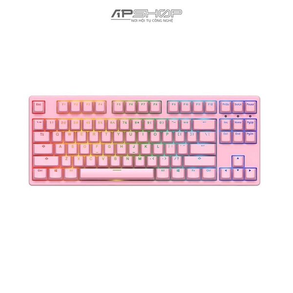 Bàn Phím AKKO 3087S RGB Pink AKKO Switch - Hàng chính hãng