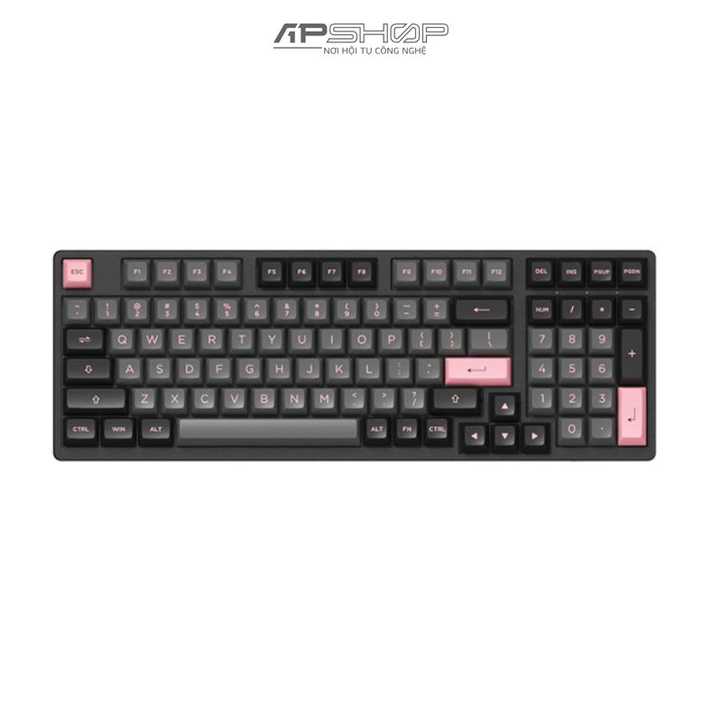 Bàn Phím AKKO 3098 ASA Black Pink AKKO cs Switch - Hàng chính hãng