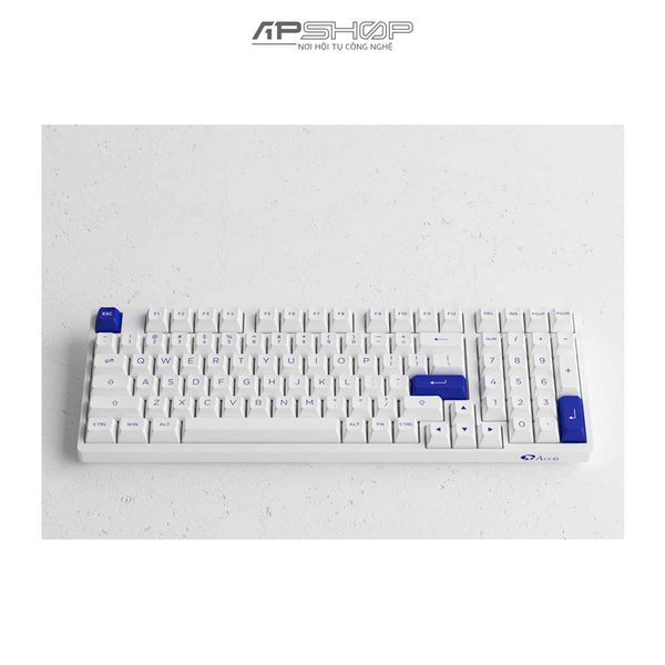 Bàn phím AKKO 3098B RGB Blue On White 3 Mod | Hotswap 5 Pin | Chính hãng