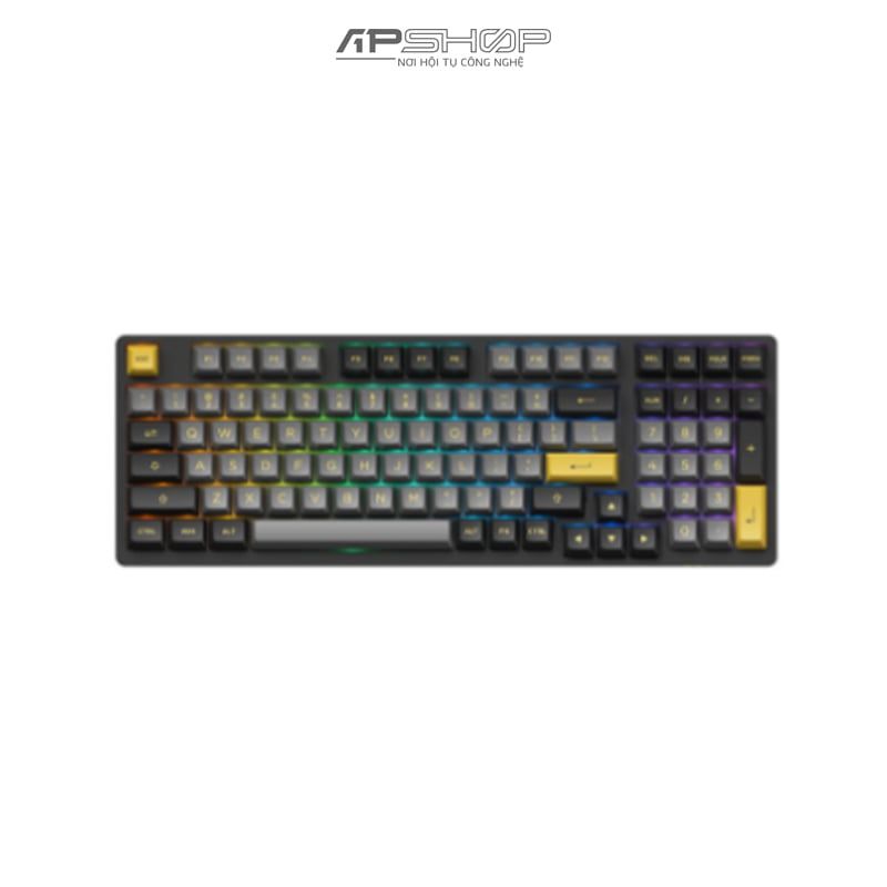 Bàn phím AKKO 3098B RGB Black & Gold 3 Mod Hotswap 5 Pin | Chính hãng