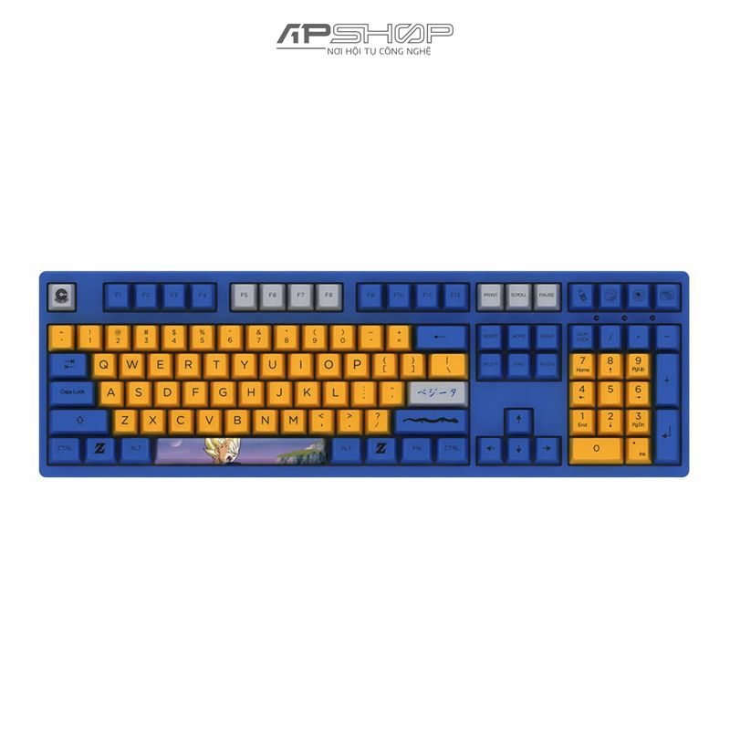 Bàn Phím AKKO 3108 Dragon Ball Z VEGETA Cherry Switch - Hàng chính hãng
