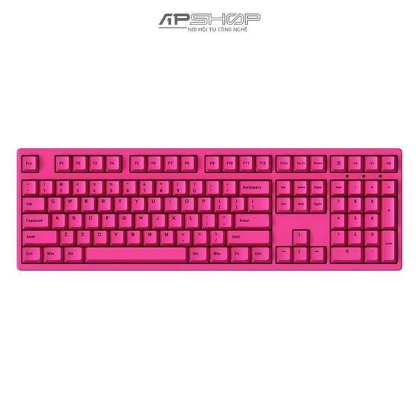 Bàn Phím AKKO 3108 V2 Rose Red Gateron Switch - Hàng chính hãng