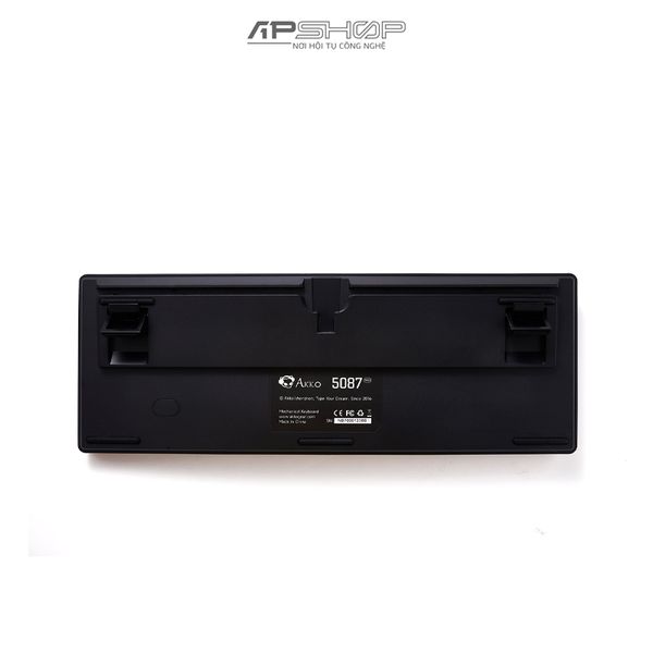 Bàn phím AKKO 5087 RGB Black ASA Hotswap | Chính hãng