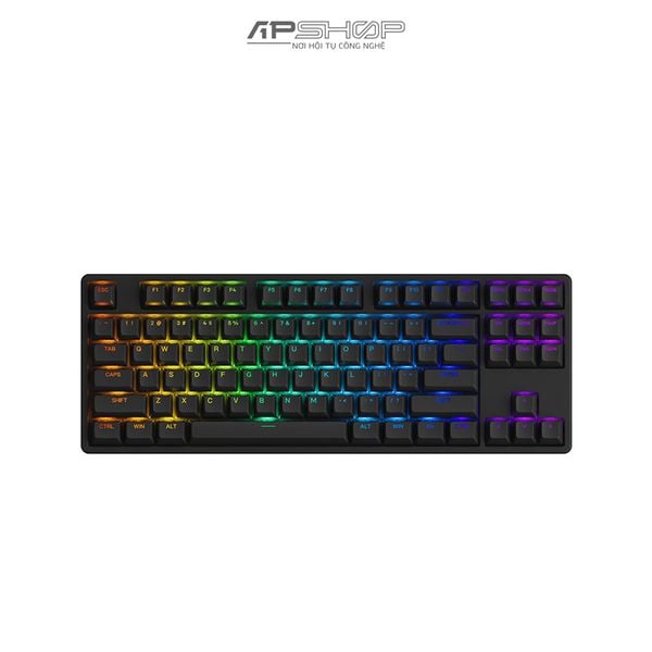 Bàn phím AKKO 5087 RGB Black ASA Hotswap | Chính hãng