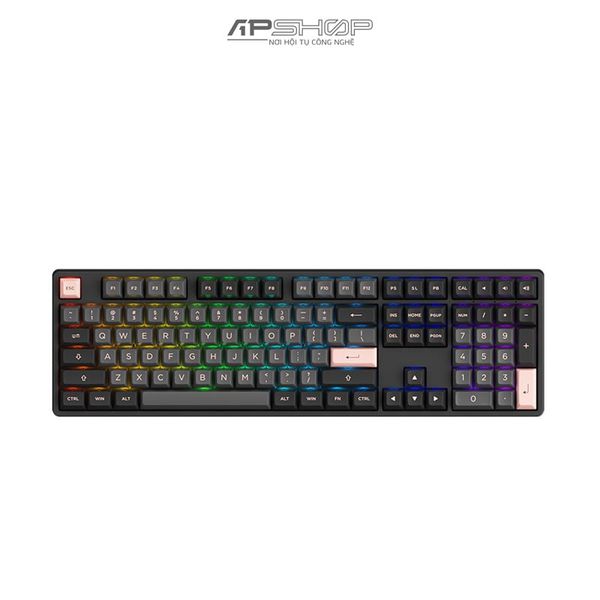 Bàn phím AKKO 5108S Black Pink RGB 1 Mod | Hotswap | Chính hãng