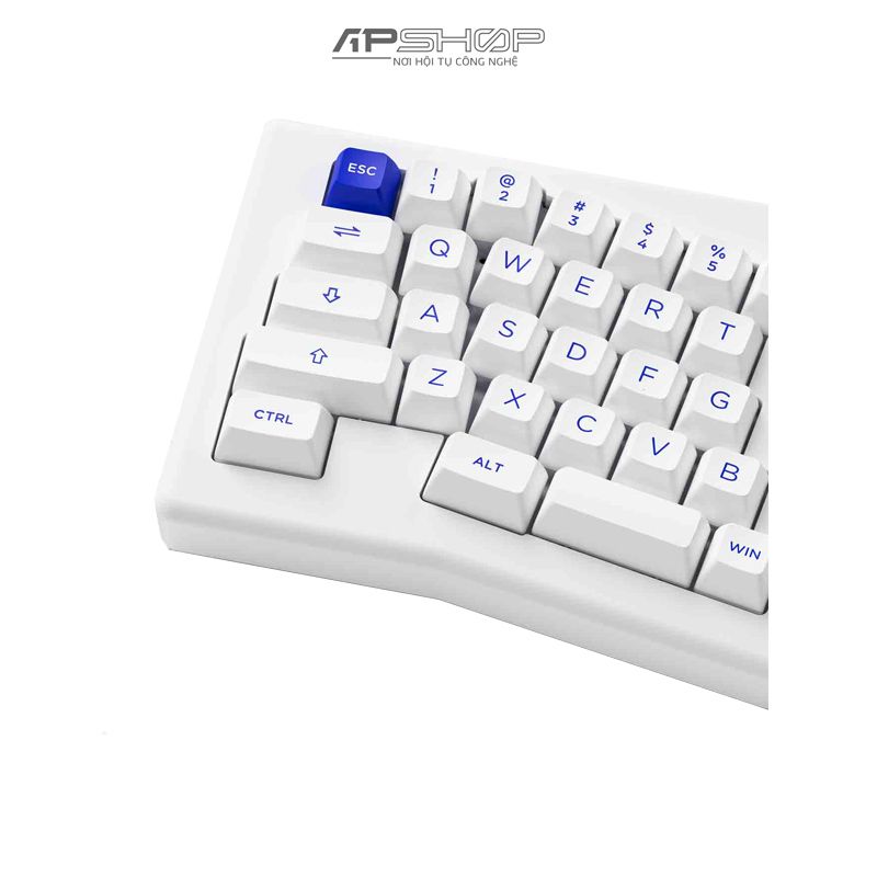Bàn phím AKKO ACR PRO Alice Plus White RGB | Hotswap | Chính hãng