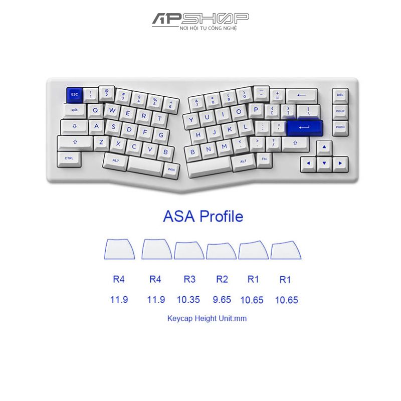 Bàn phím AKKO ACR PRO Alice Plus White RGB | Hotswap | Chính hãng