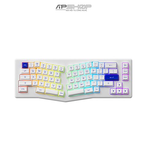 Bàn phím AKKO ACR PRO Alice Plus White RGB | Hotswap | Chính hãng