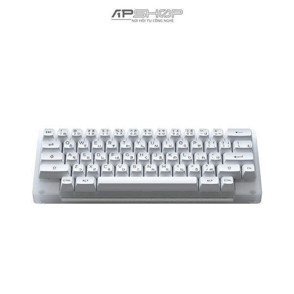 Bàn phím AKKO ACR59 Black on White Hotswap RGB AKKO Switch | Chính hãng