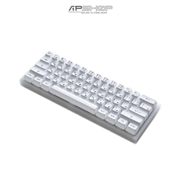 Bàn phím AKKO ACR61 White Hotswap RGB AKKO Switch | Chính hãng