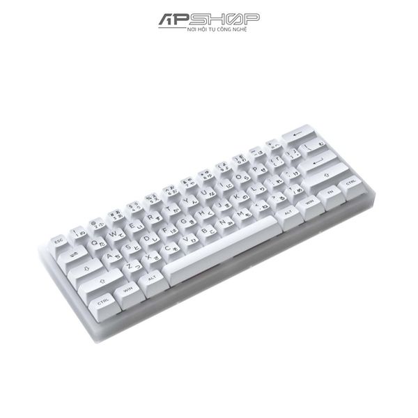 Bàn phím AKKO ACR61 White Hotswap RGB AKKO Switch | Chính hãng