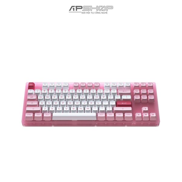 Bàn phím AKKO ACR87 Pink Hotswap RGB AKKO Switch | Chính hãng