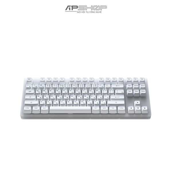 Bàn phím AKKO ACR87 White Hotswap RGB AKKO Switch | Chính hãng