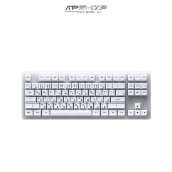 Bàn phím AKKO ACR87 White Hotswap RGB AKKO Switch | Chính hãng