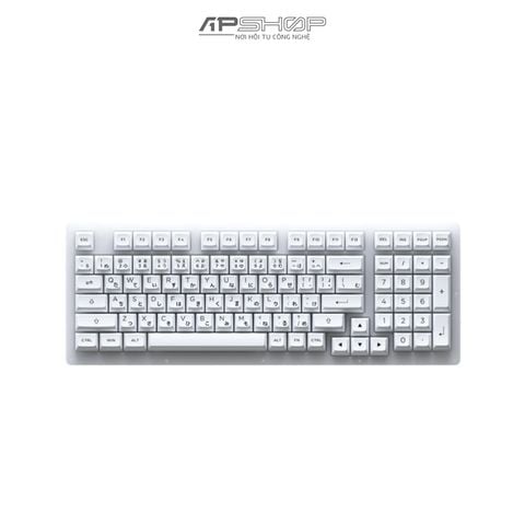 Bàn phím AKKO ACR98 White Hotswap RGB AKKO Switch | Chính hãng
