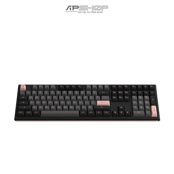 Bàn phím Akko MonsGeek MG108 Black & Pink RGB Akko Switch V3 | Chính hãng