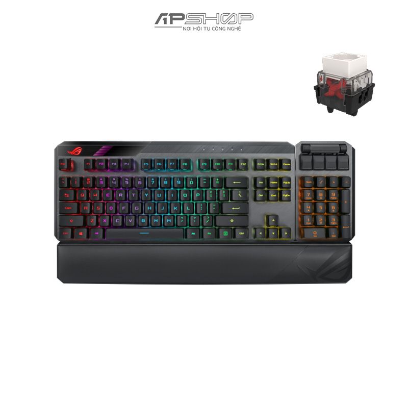 Bàn Phím Asus ROG Claymore II PBT | Chính hãng
