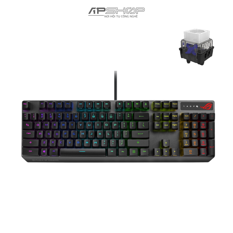 Bàn phím ASUS ROG Strix Scope RX PBT | Chính hãng
