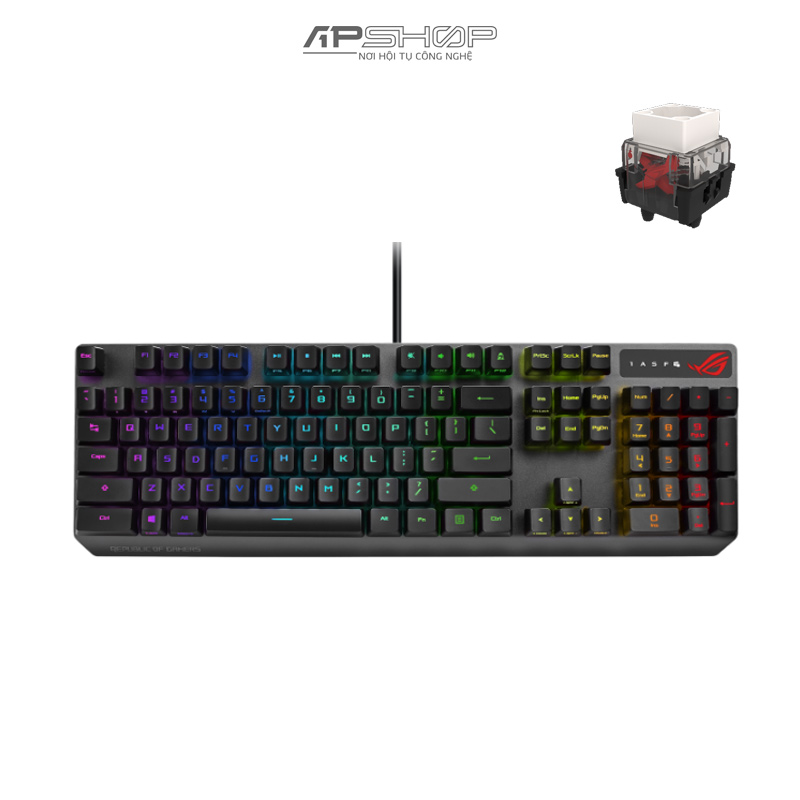 Bàn phím ASUS ROG Strix Scope RX PBT | Chính hãng