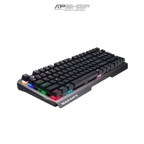 Bàn Phím Cơ Chơi Game MAD CATZ S.T.R.I.K.E. 13 | Cherry Red | RGB | Wired
