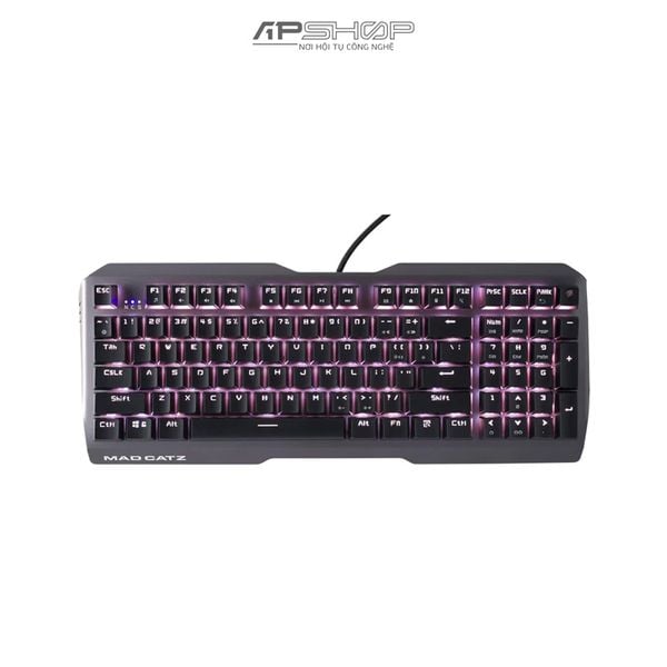 Bàn Phím Cơ Chơi Game MAD CATZ S.T.R.I.K.E. 13 | Cherry Red | RGB | Wired