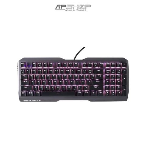Bàn Phím Cơ Chơi Game MAD CATZ S.T.R.I.K.E. 13 | Cherry Red | RGB | Wired | KS83MMUSBL000-0