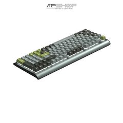 Bàn phím cơ có dây FL Esports K257 Lime | Led Trắng | Switch Kailh Optical