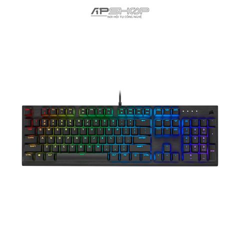 Bàn phím có dây Corsair K60 PRO M X VIOLA RGB | Chính hãng