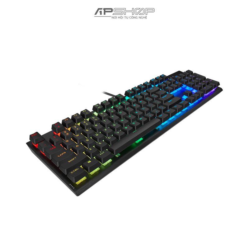 Bàn phím có dây Corsair K60 PRO M X VIOLA RGB | Chính hãng