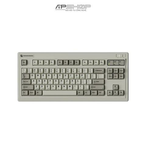 Bàn phím cơ không dây FL Esports OG87 Retro Grey RGB | 3 Mod