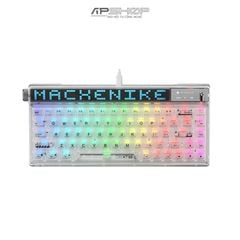 Bàn Phím Cơ Machenike KT68 Pro RGB | 3 Mod | Hotswap 3-5 Pin | White
