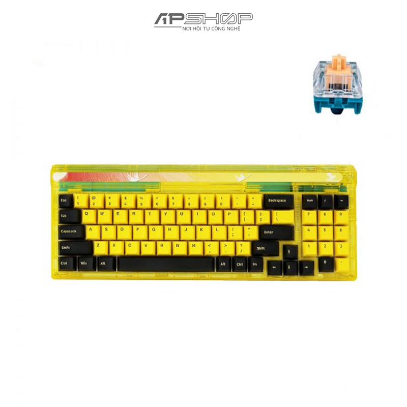 Bàn phím cơ Newmen GM780 Sun Gasket RGB 3 Mode Hotswap | Chính hãng