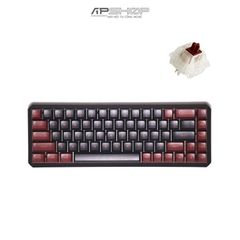 Bàn phím Darmoshark K5 Wireless Black Red 68key