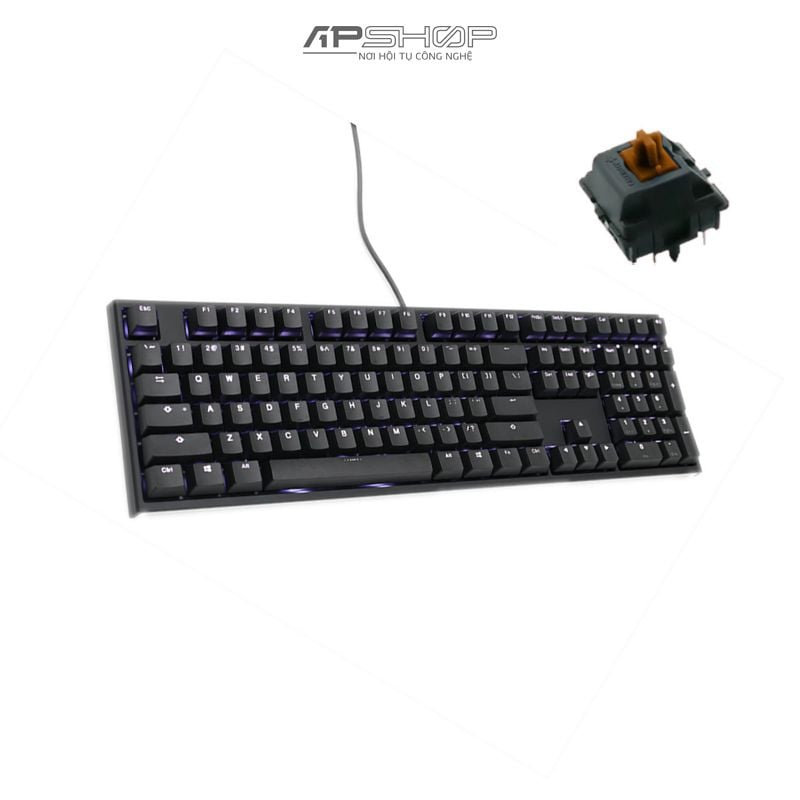 Bàn Phím Ducky One 2 Blacklit White LED