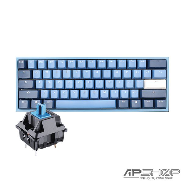 Bàn phím Ducky One 2 Mini Good in Blue White LED