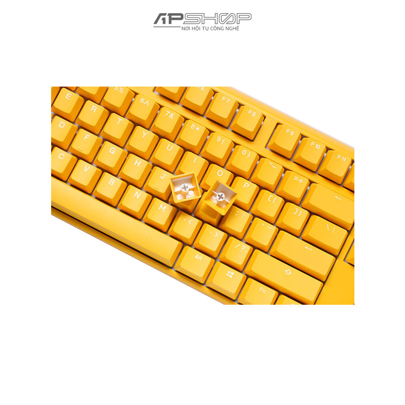 Bàn Phím Ducky One 3 Yellow TKL RGB Hotswap | Chính Hãng