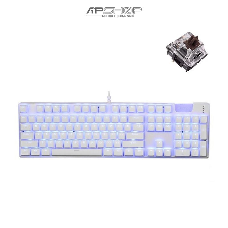 Bàn phím E-Dra EK312 White | Chính hãng